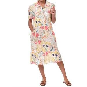 NEW TULIP CLOTHING marion midi dress in whimsy floral
